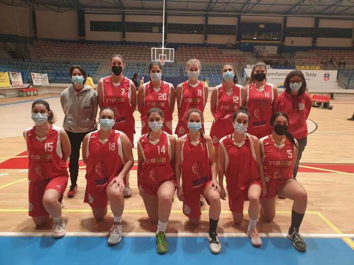 Equipo femenino sénior del CB Telde / TA